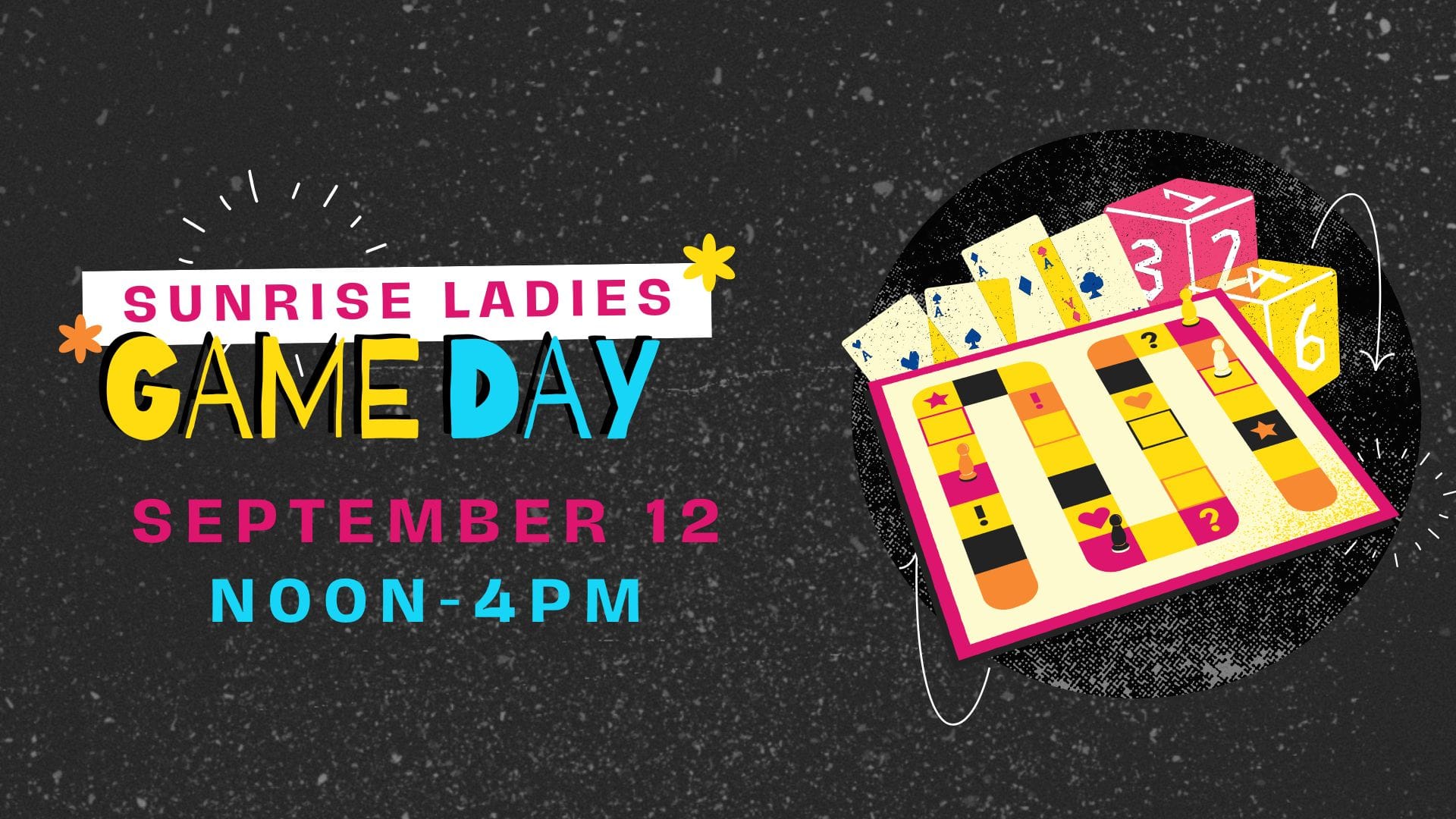 Ladies Game Day Sept 12