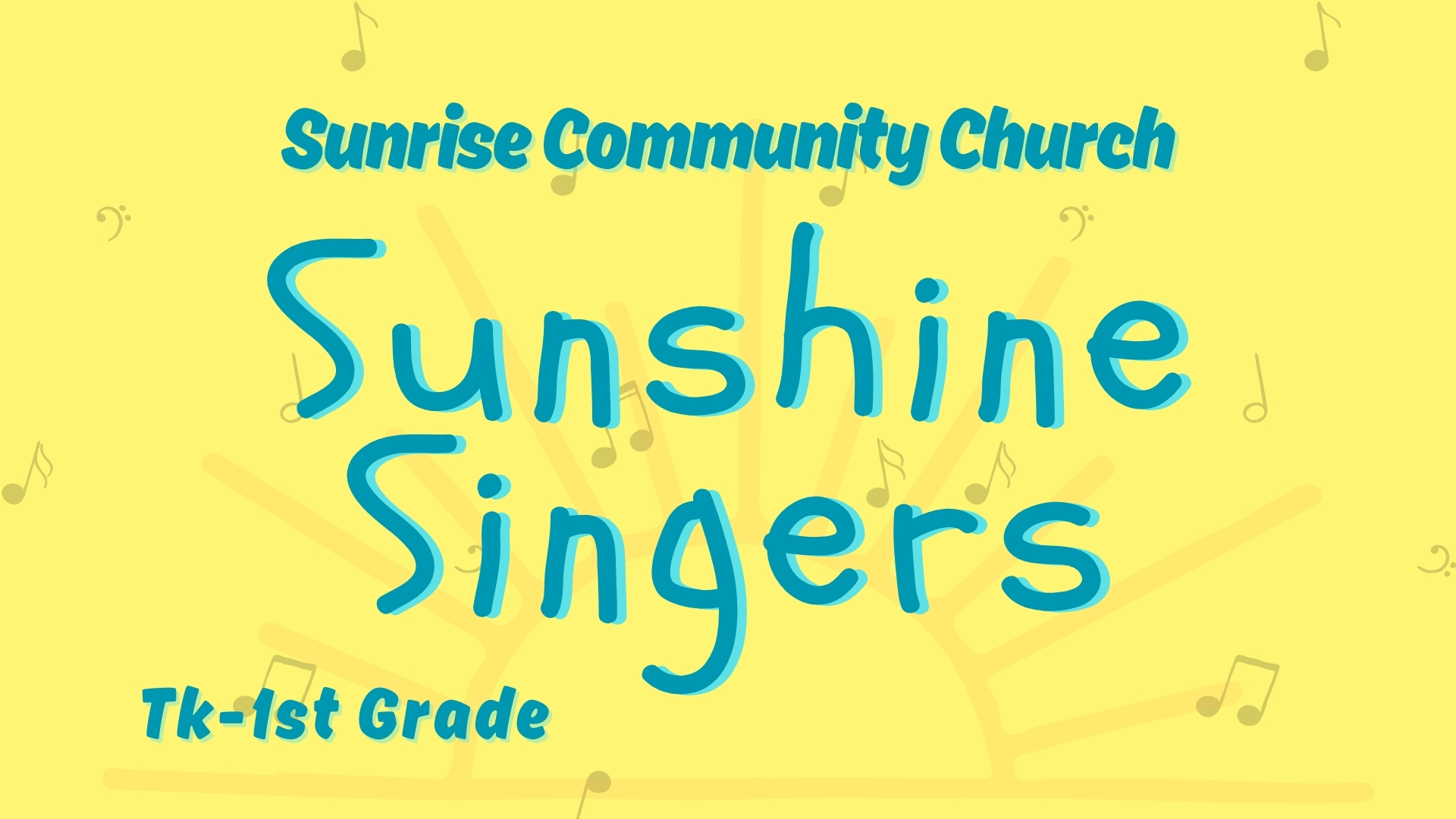 Sunshine Singers Logo Sunshine Singers Logo