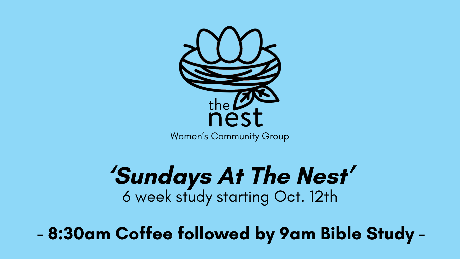 The Nest Slides_Sundays_PreService & Platform The Nest Slides_Sundays_PreService & Platform