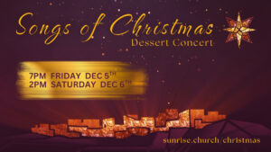 Songs of Christmas Dessert Concert