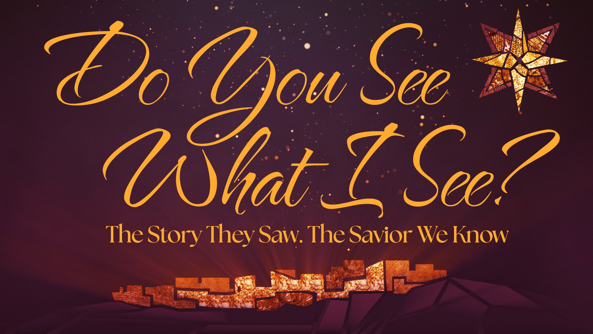 Do You See What I See Title Slide