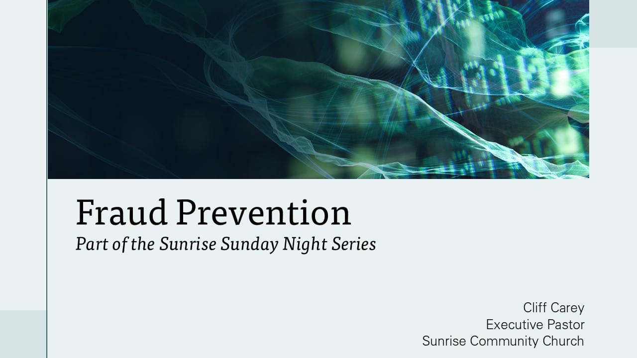 Fraud Prevention Cover