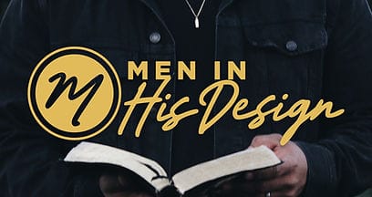 Men in His Design with bible Men in His Design with bible