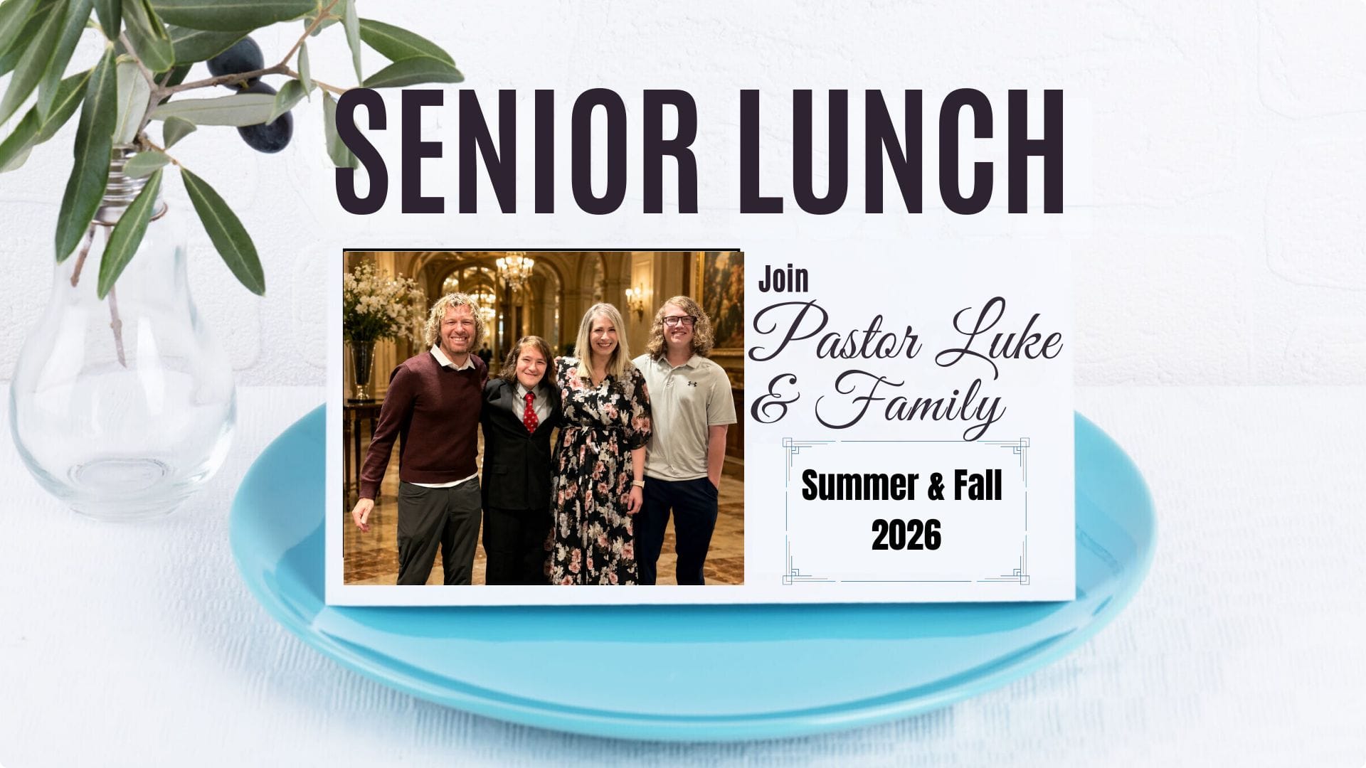 Senior Lunch Summer Fall