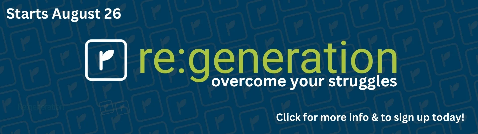 Banner - Regeneration