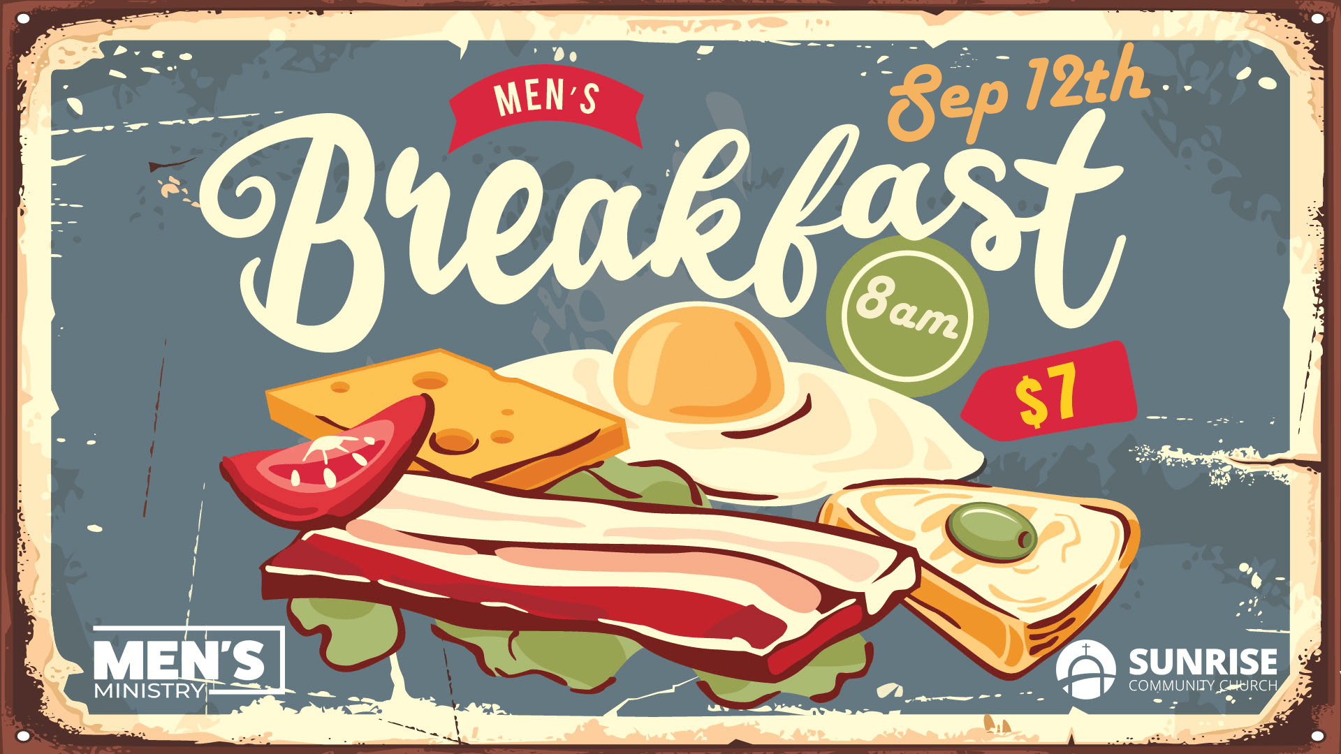 Men's Breakfast Slide