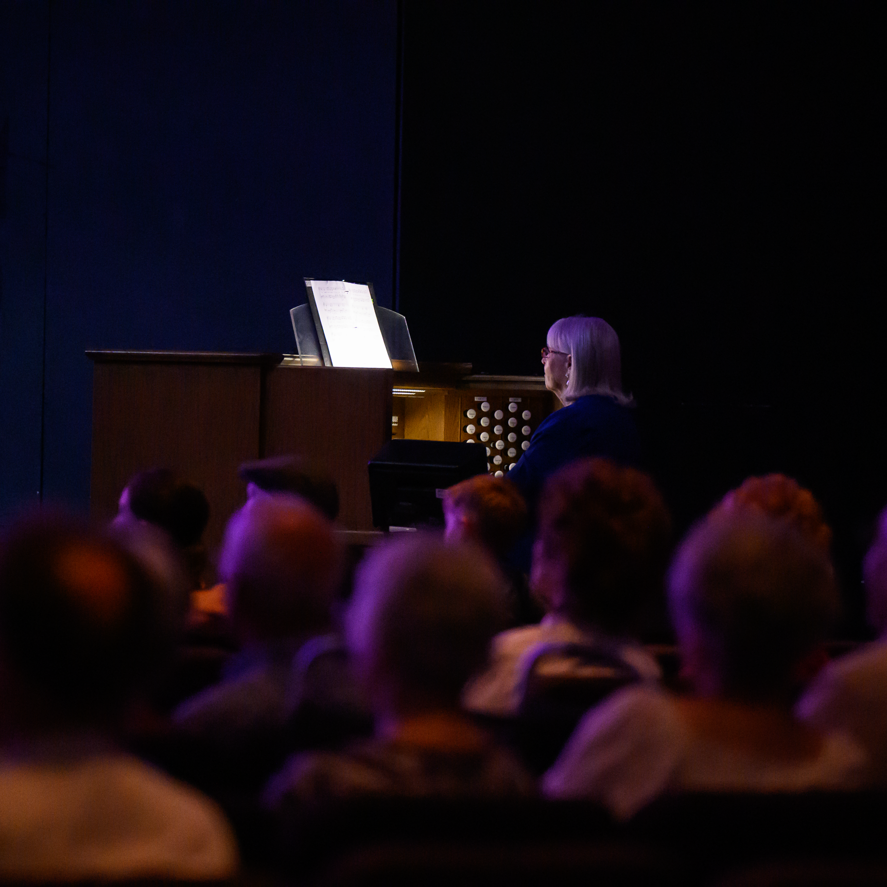 Donna at Organ Donna at Organ